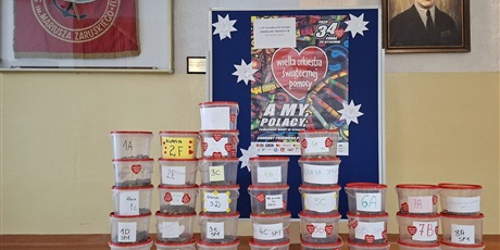 Akcja GÓRA GROSZA dla WOŚP w SP1 zakończona :)