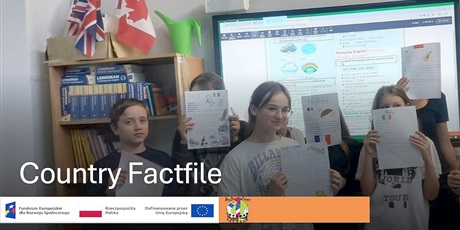 "Country Factfile’’- projekty w klasach szóstych