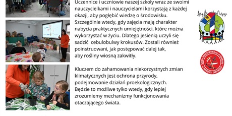 Dbanie o bioróżnorodność w otaczającym nas środowisku przyczynia się do zahamowania zmian klimatycznych