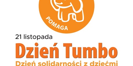 Powiększ grafikę: Barwna grafika w kształcie prostokąta stojącego będąca plakatem Dnia Tumbo.