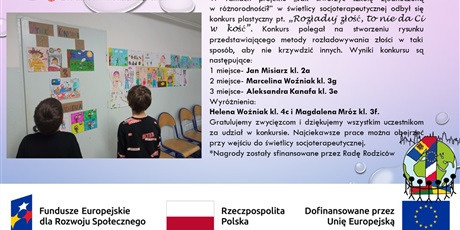 Konkurs "Rozładuj złość, to nie da Ci w kość"