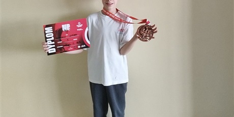 Nikodem - brązowy medalista!