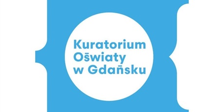 Powiększ grafikę: Barwna grafika w kształcie prostokata leżącego przedstawiająca logo Kuratorium Oświaty w Gdańsku.