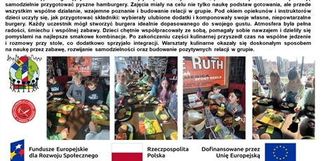 Warsztaty kulinarne w klasie 1e