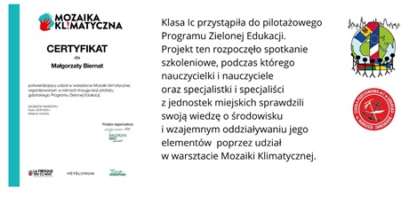 Wiedza o wzajemnym oddziaływaniu na siebie elementów środowiska przyczynia się do zahamowania zmian klimatycznych