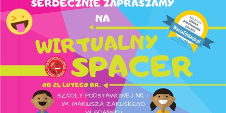 Wirtualny spacer po Szkole Podstawowej nr 1 w Gdańsku