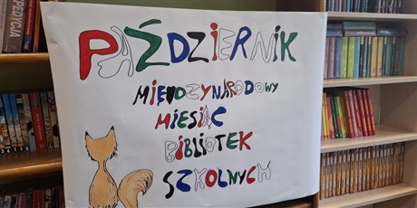 Październik w bibliotece szkolnej