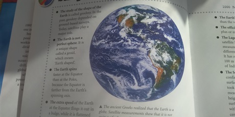 ”The “Shape of the Earth” – Jaki kształt ma Ziemia? “Geography in English” – Geografia po angielsku